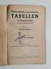 MATHEMATISCHE UND TECHNISCHE TABELLEN FUR MASCHINENBAU 1940